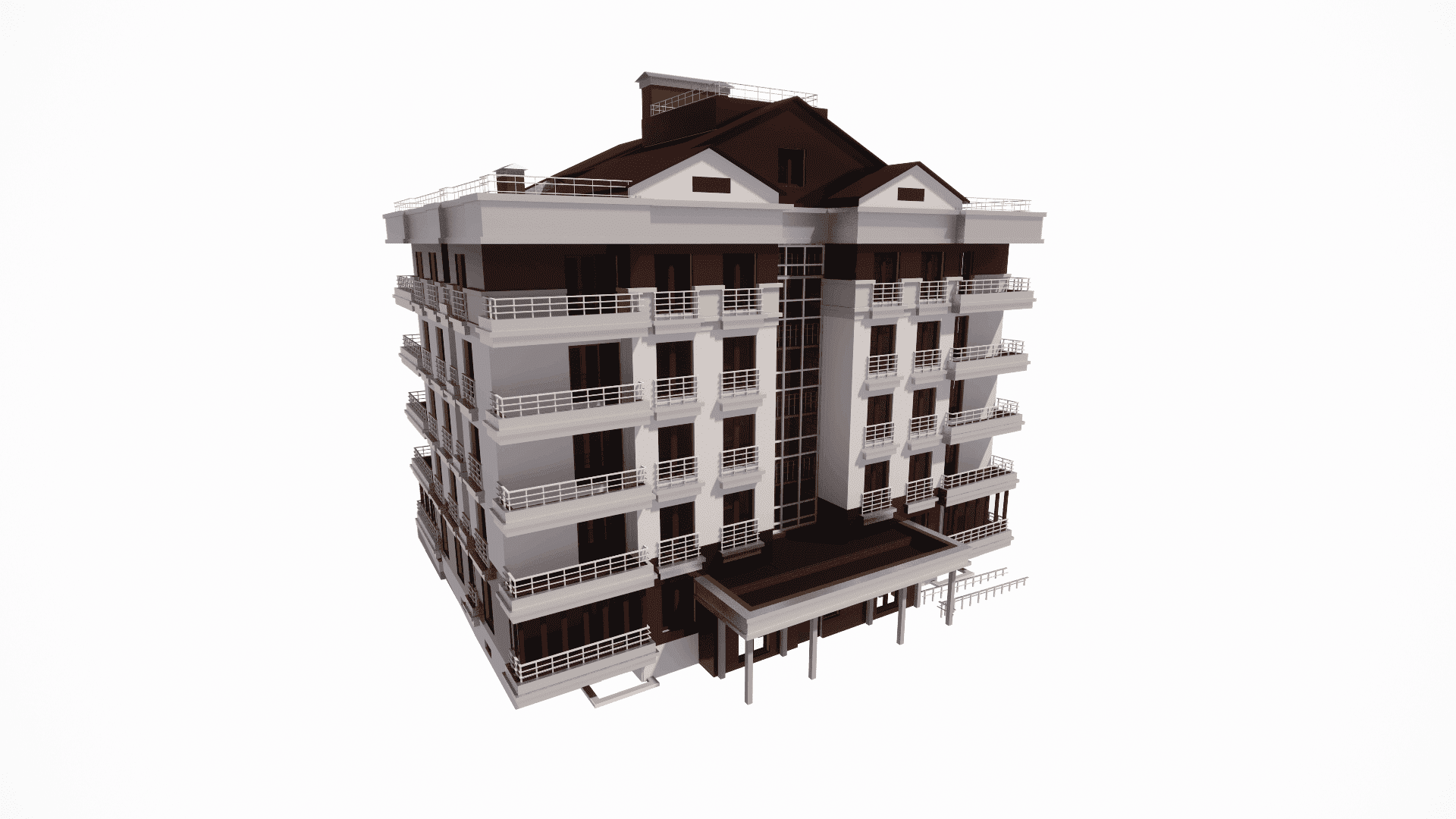 Fabrication drawings for GFRC (Glass Fiber Reinforced Concrete) facade elements and mounting system in Canada